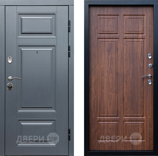 Входная металлическая Дверь Престиж Премиум Премиум Орех темный в Лосино-Петровский
