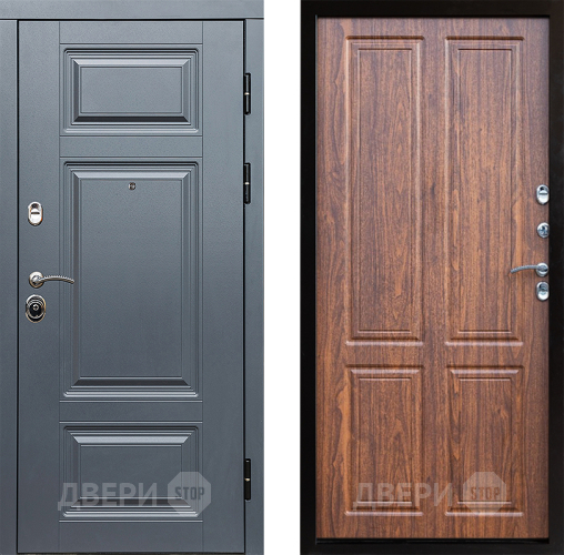 Входная металлическая Дверь Престиж Премиум Премиум Орех светлый в Лосино-Петровский