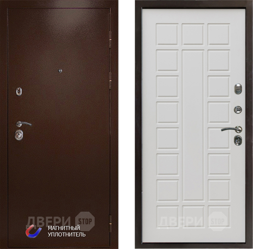 Входная металлическая Дверь Престиж Медь Престиж Бежевый мат в Лосино-Петровский