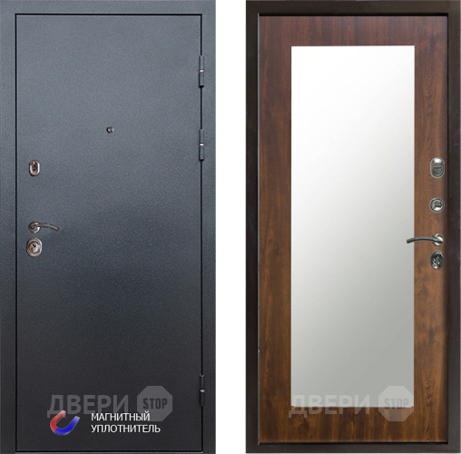 Дверь Престиж Графит Зеркло Пастораль Дуб в Лосино-Петровский