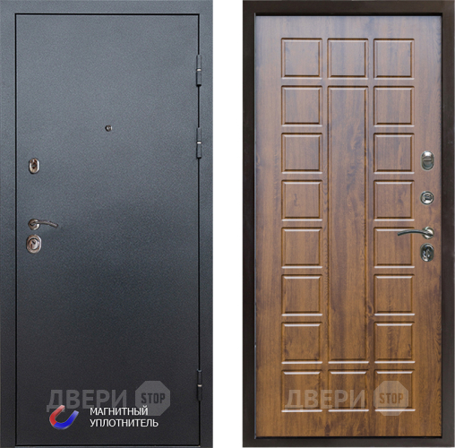 Входная металлическая Дверь Престиж Графит Престиж Дуб в Лосино-Петровский