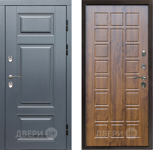 Дверь Престиж TERMO с терморазрывом Премиум Грэй Престиж Дуб в Лосино-Петровский