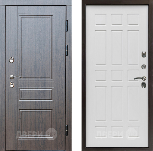 Дверь Престиж TERMO с терморазрывом Классика Спарта Белое дерево в Лосино-Петровский