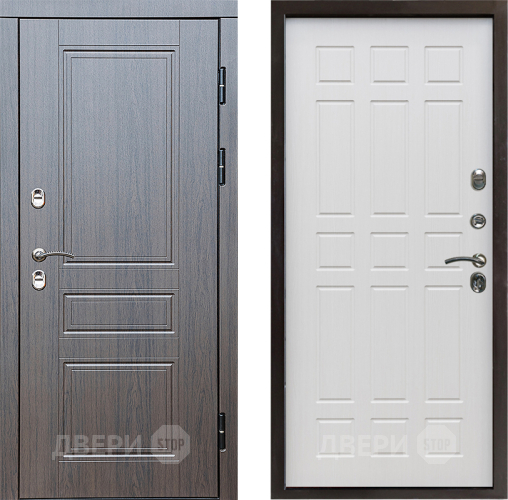 Дверь Престиж TERMO с терморазрывом Классика Спарта Лиственница белая в Лосино-Петровский