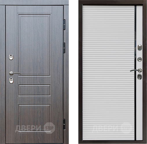 Дверь Престиж TERMO с терморазрывом Классика Porte Белый в Лосино-Петровский