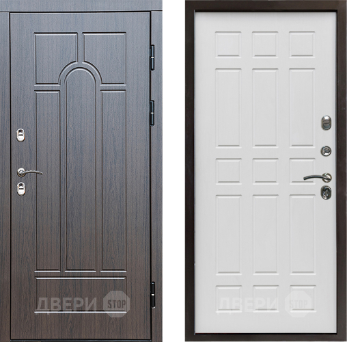 Дверь Престиж TERMO с терморазрывом Арка Спарта Белое дерево в Лосино-Петровский