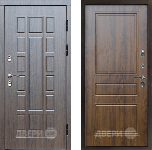 Входная металлическая Дверь Престиж TERMO с терморазрывом Престиж Классика Дуб в Лосино-Петровский