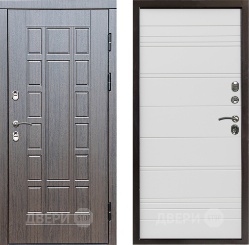 Входная металлическая Дверь Престиж TERMO с терморазрывом Престиж Line Белый в Лосино-Петровский