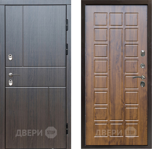 Входная металлическая Дверь Престиж TERMO с терморазрывом Горизонт Венге Престиж Дуб в Лосино-Петровский