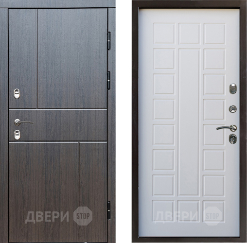 Дверь Престиж TERMO с терморазрывом Горизонт Венге Престиж Белое дерево в Лосино-Петровский