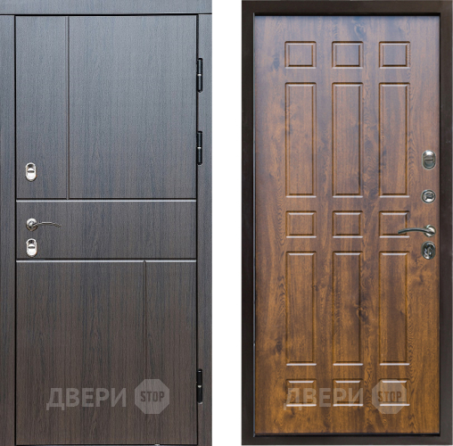 Входная металлическая Дверь Престиж TERMO с терморазрывом Горизонт Венге Спарта Дуб в Лосино-Петровский