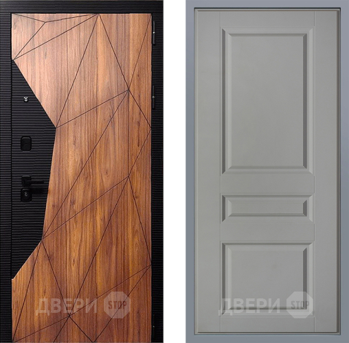 Дверь Заводские двери Морра Стокгольм Грей софт в Лосино-Петровский