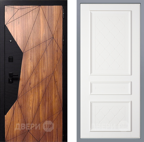 Дверь Заводские двери Морра Урбино Белый софт в Лосино-Петровский