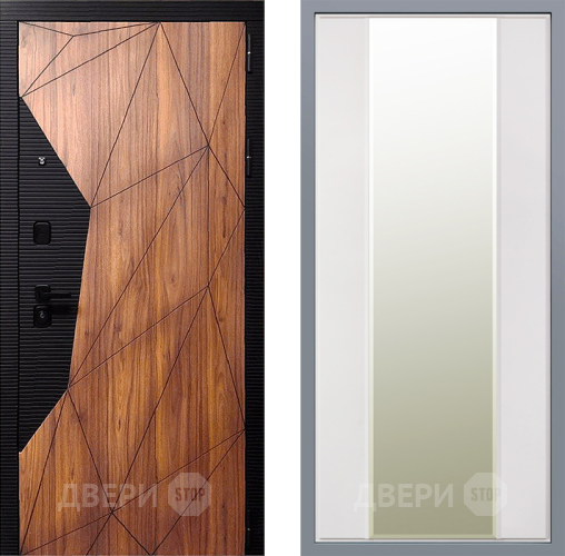 Дверь Заводские двери Морра Зеркало Макси Белый матовый в Лосино-Петровский