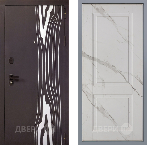 Дверь Заводские двери Леванте Доррен Мрамор белый в Лосино-Петровский