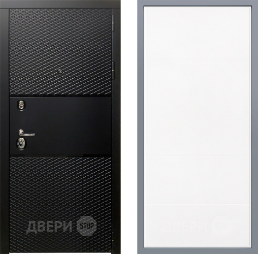 Дверь Заводские двери Тефлон Тривия Белый софт в Лосино-Петровский