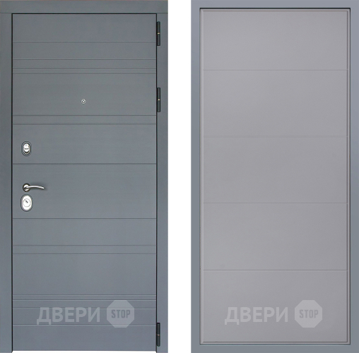 Дверь Заводские двери Лира Софт графит Тривия Грей софт в Лосино-Петровский