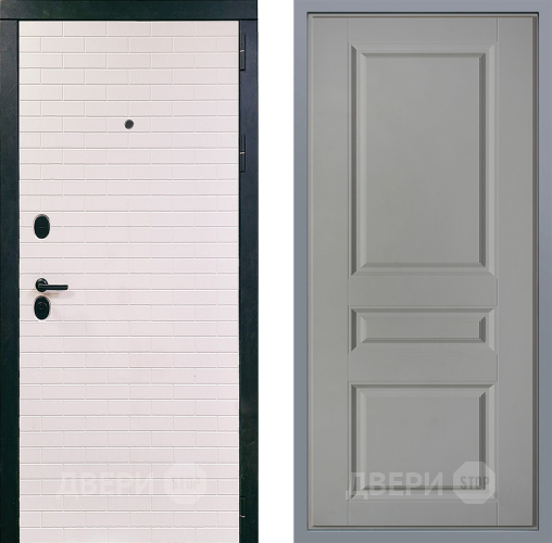 Дверь Заводские двери Сохо Стокгольм Грей софт в Лосино-Петровский