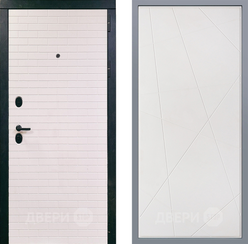 Дверь Заводские двери Сохо Флитта Белый софт в Лосино-Петровский