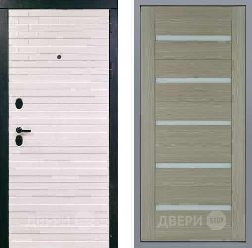 Дверь Заводские двери Сохо СБ-1 Капучино в Лосино-Петровский