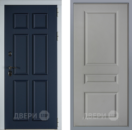 Дверь Заводские двери Стокгольм Стокгольм Грей софт в Лосино-Петровский