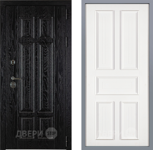 Дверь Заводские двери Мюнхен Уругвай Белый софт в Лосино-Петровский