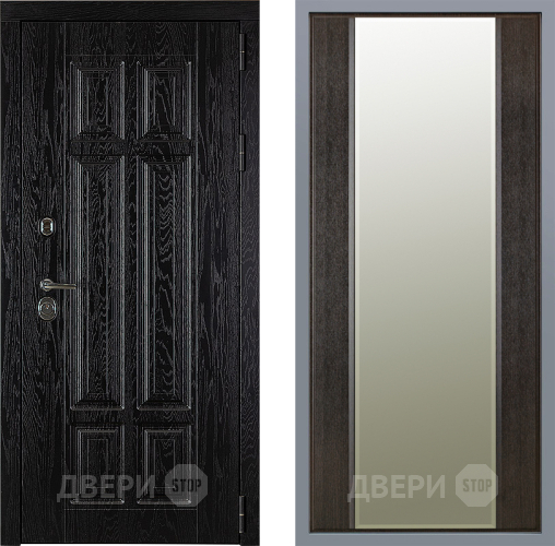 Дверь Заводские двери Мюнхен Зеркало Макси Венге в Лосино-Петровский