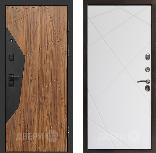 Входная металлическая Дверь Престиж Avangard Лучи Бетон белый в Лосино-Петровский