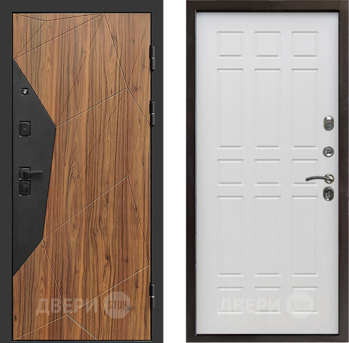 Входная металлическая Дверь Престиж Avangard Спарта Лиственница белая в Лосино-Петровский