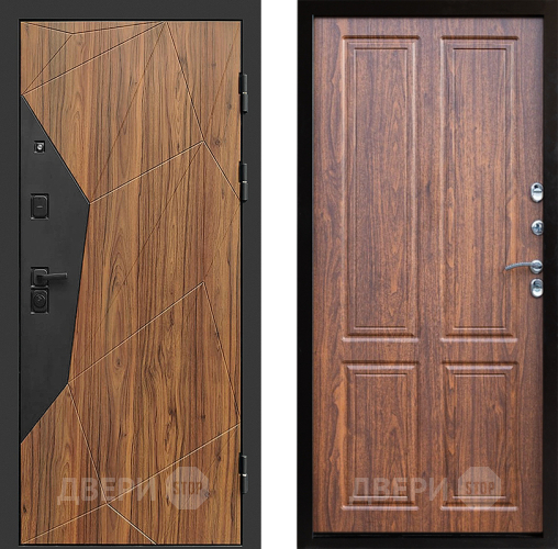 Входная металлическая Дверь Престиж Avangard Премиум Орех светлый в Лосино-Петровский