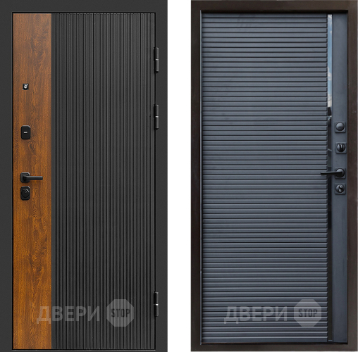 Входная металлическая Дверь Престиж Prestizh Porte Черный кварц в Лосино-Петровский