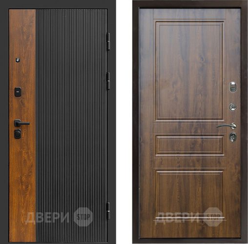 Входная металлическая Дверь Престиж Prestizh Классика Дуб в Лосино-Петровский