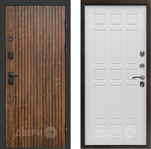 Входная металлическая Дверь Престиж Tvist Спарта Лиственница белая в Лосино-Петровский