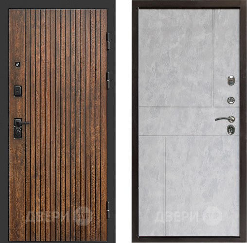 Входная металлическая Дверь Престиж Tvist Горизонт Бетон светлый в Лосино-Петровский