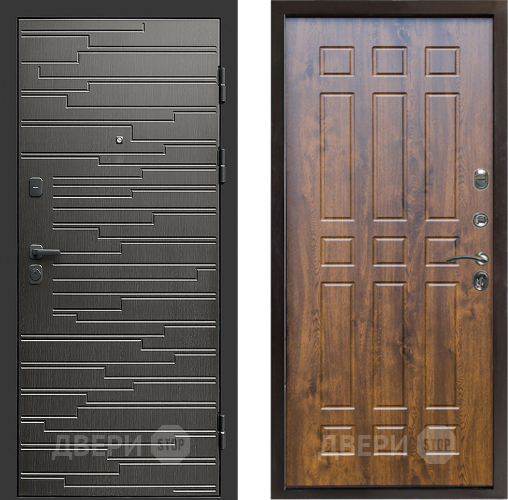 Входная металлическая Дверь Престиж Rivera Спарта Дуб в Лосино-Петровский