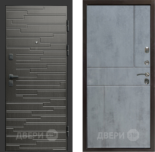 Дверь Престиж Rivera Горизонт Бетон темный в Лосино-Петровский