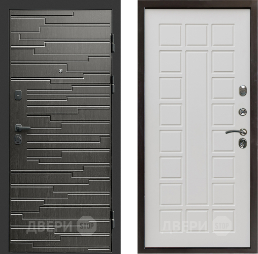 Входная металлическая Дверь Престиж Rivera Престиж Бежевый мат в Лосино-Петровский