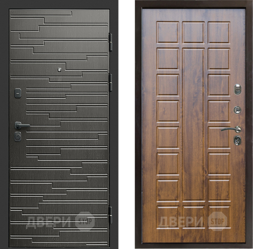 Входная металлическая Дверь Престиж Rivera Престиж Дуб в Лосино-Петровский
