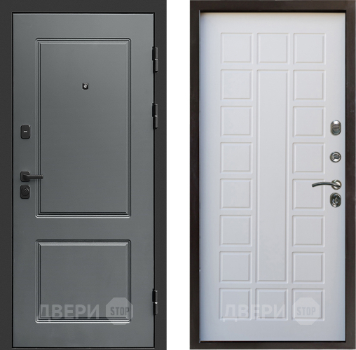 Входная металлическая Дверь Престиж Verona Престиж Белое дерево в Лосино-Петровский