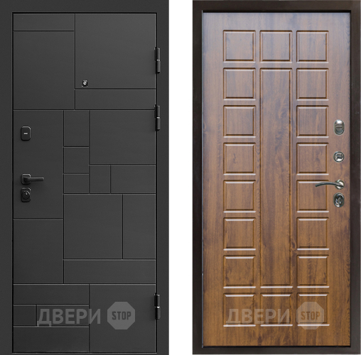 Входная металлическая Дверь Престиж Kvadro Престиж Дуб в Лосино-Петровский