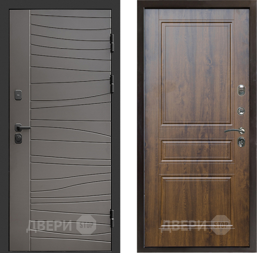 Входная металлическая Дверь Престиж Siciliya Классика Дуб в Лосино-Петровский