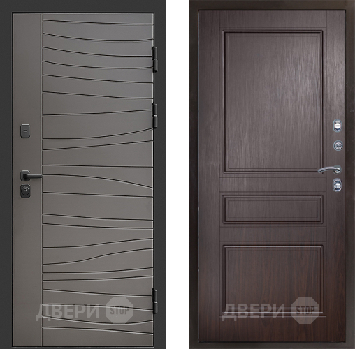 Входная металлическая Дверь Престиж Siciliya Классика Венге в Лосино-Петровский