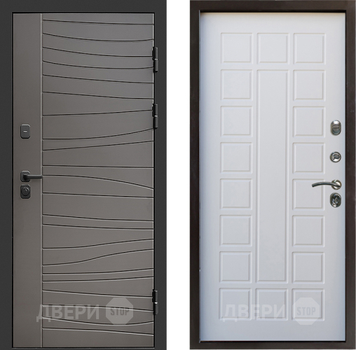 Входная металлическая Дверь Престиж Siciliya Престиж Белое дерево в Лосино-Петровский