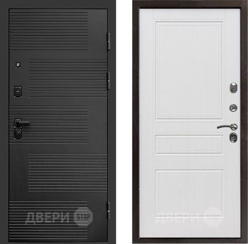 Входная металлическая Дверь Престиж Favorit Классика Белое дерево в Лосино-Петровский