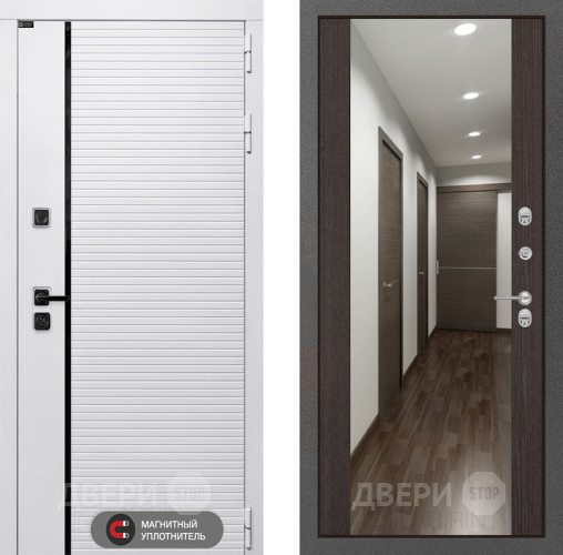 Дверь Лабиринт (LABIRINT) Royal Зеркало Максимум Венге в Лосино-Петровский