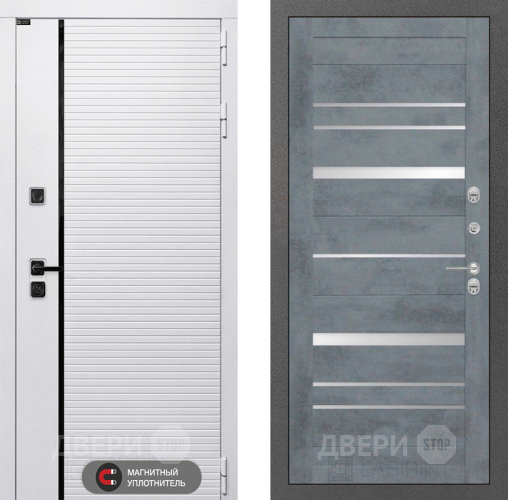 Дверь Лабиринт (LABIRINT) Royal 20 Бетон темный в Лосино-Петровский