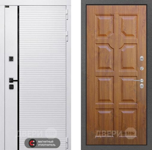 Входная металлическая Дверь Лабиринт (LABIRINT) Royal 17 Дуб золото в Лосино-Петровский