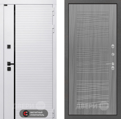 Входная металлическая Дверь Лабиринт (LABIRINT) Royal 06 Сандал грей в Лосино-Петровский