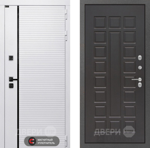 Входная металлическая Дверь Лабиринт (LABIRINT) Royal 04 Венге в Лосино-Петровский