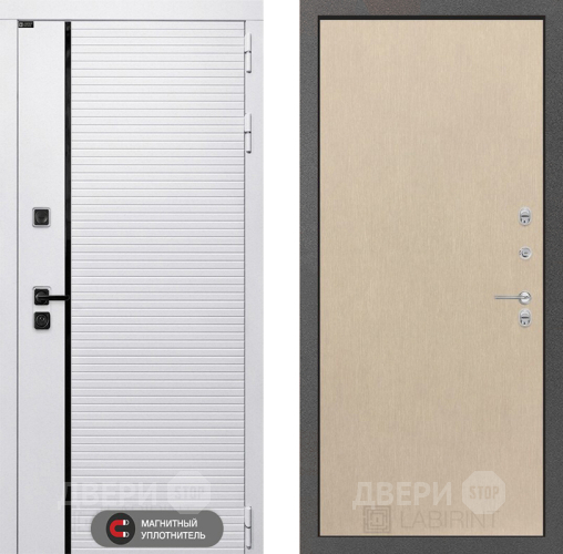 Входная металлическая Дверь Лабиринт (LABIRINT) Royal 05 Венге светлый в Лосино-Петровский